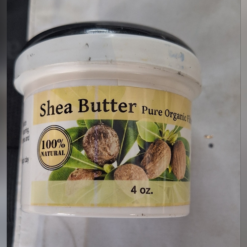 Pure Organic Shea Butter - Natural and Cream